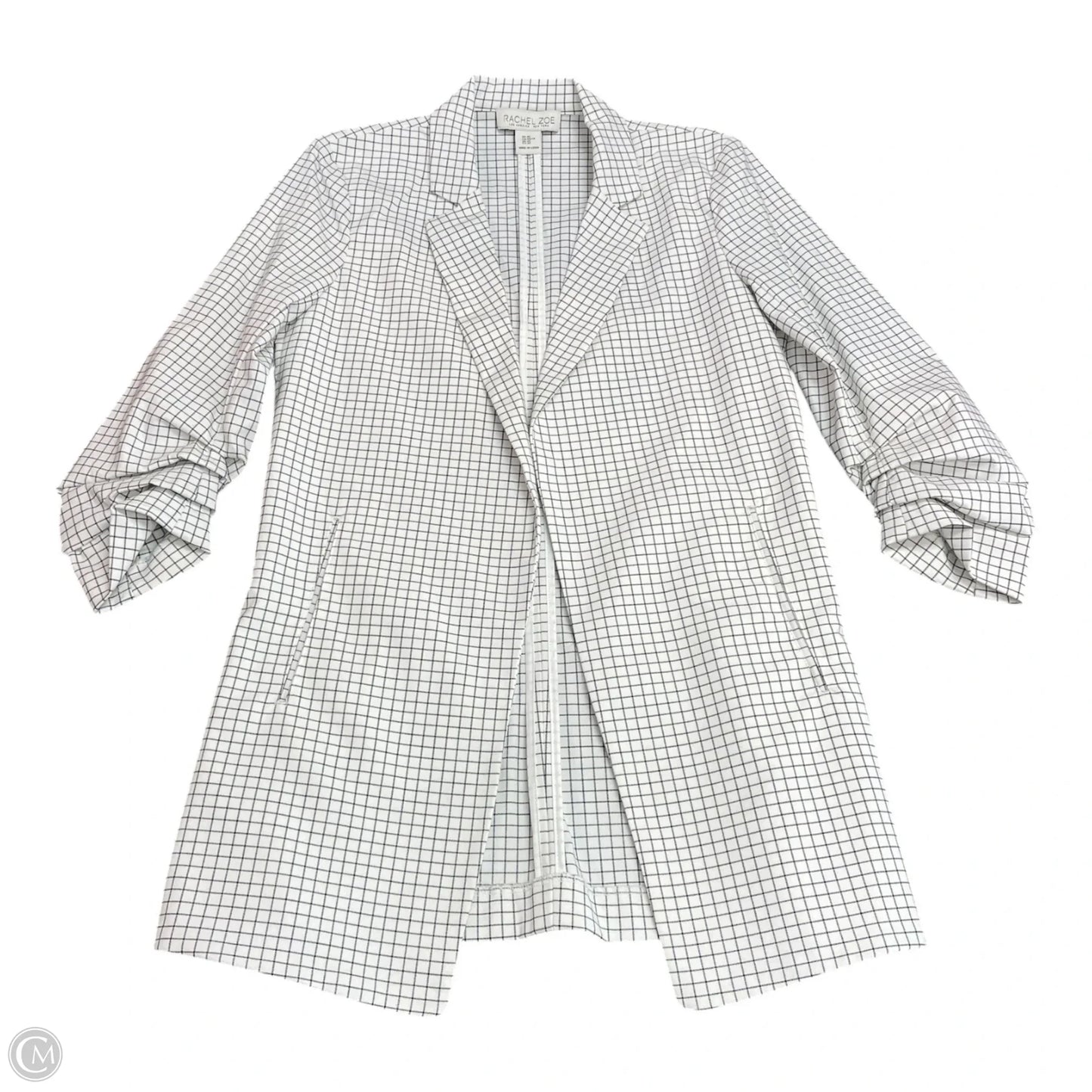 Blazer By Rachel Zoe In Checkered Pattern, Size: Xs