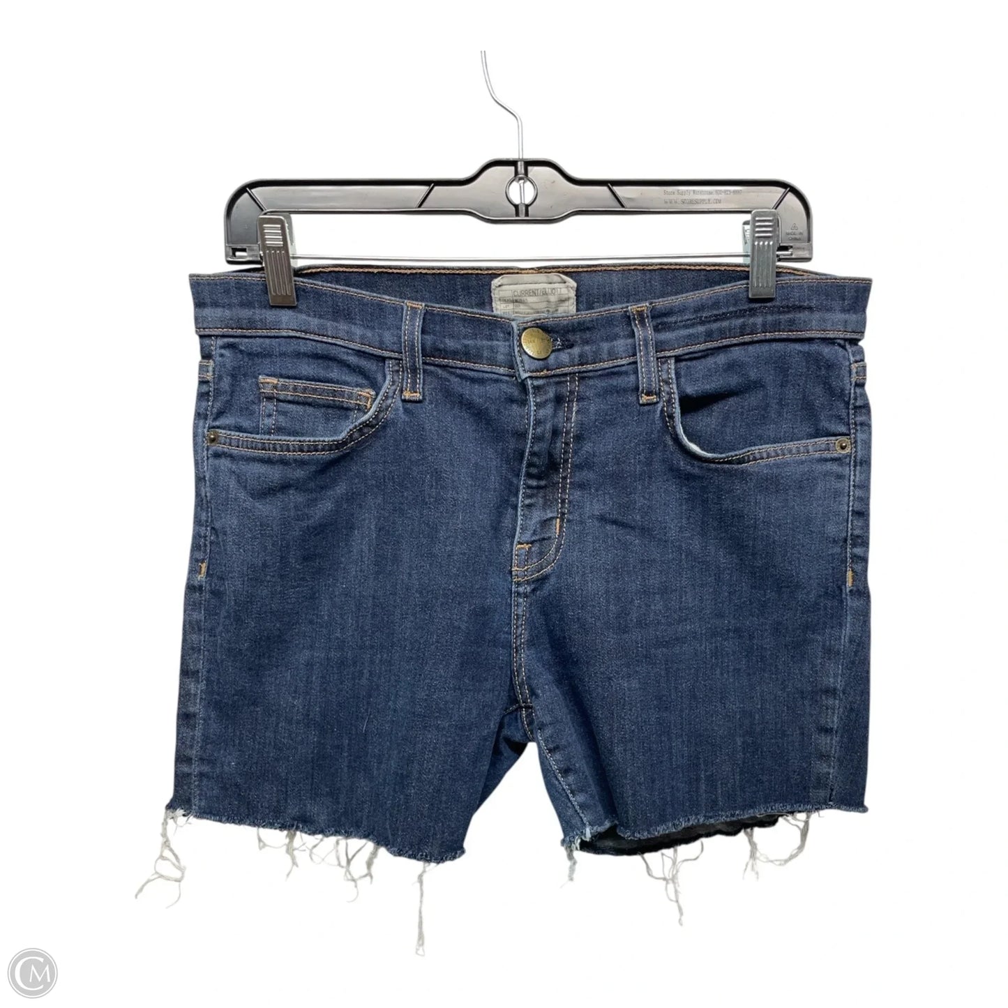 Shorts By Current/elliott In Blue Denim, Size: 14