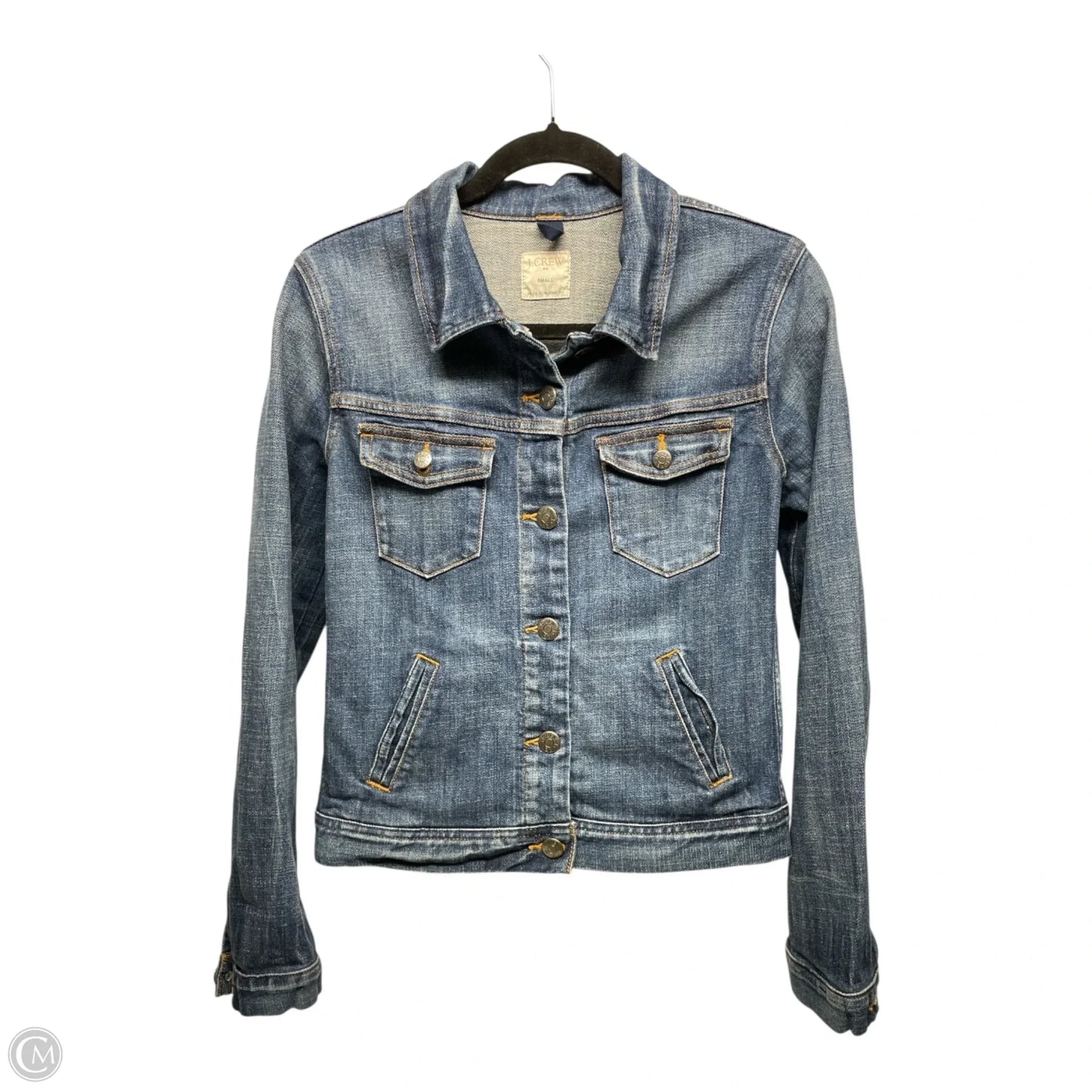 Jacket Denim By J. Crew In Blue Denim, Size: S