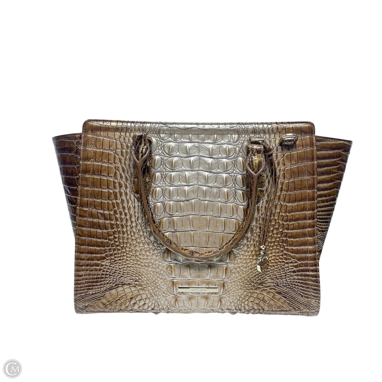 Handbag Designer By Brahmin, Size: Medium
