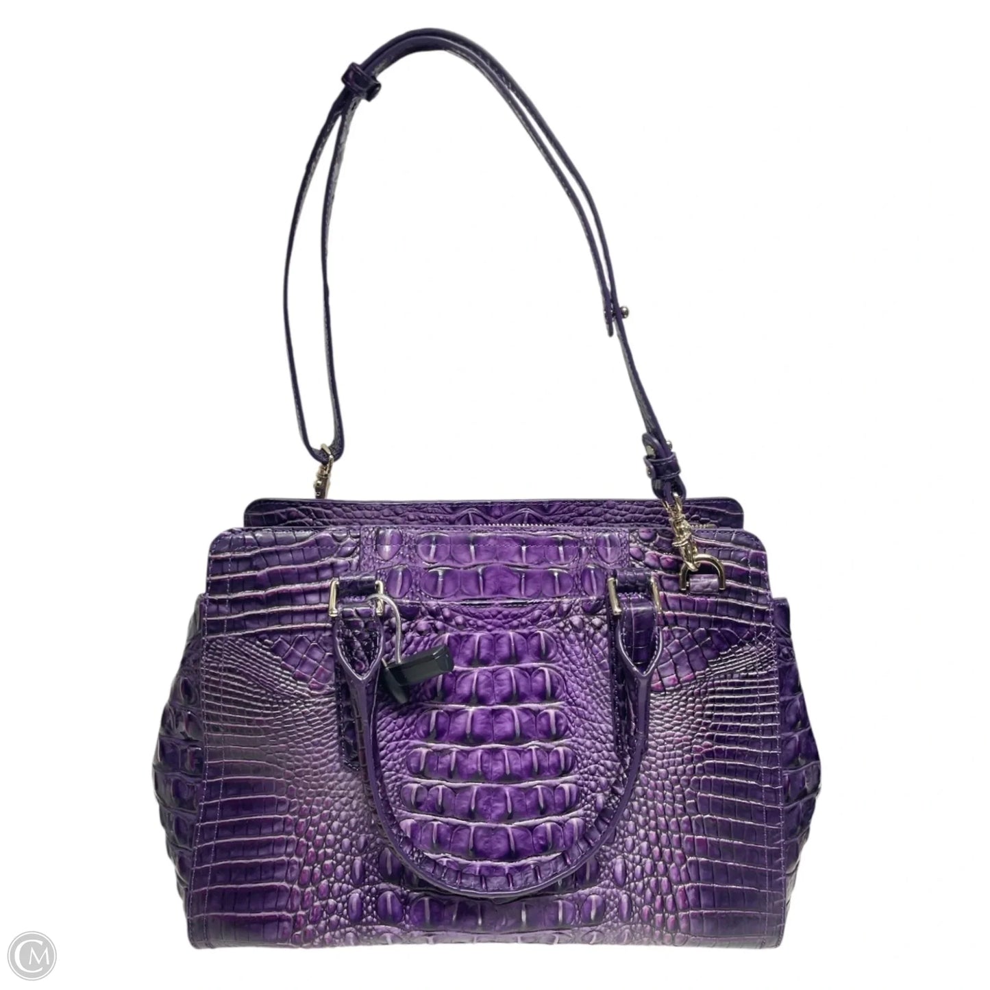 Handbag Designer By Brahmin, Size: Medium