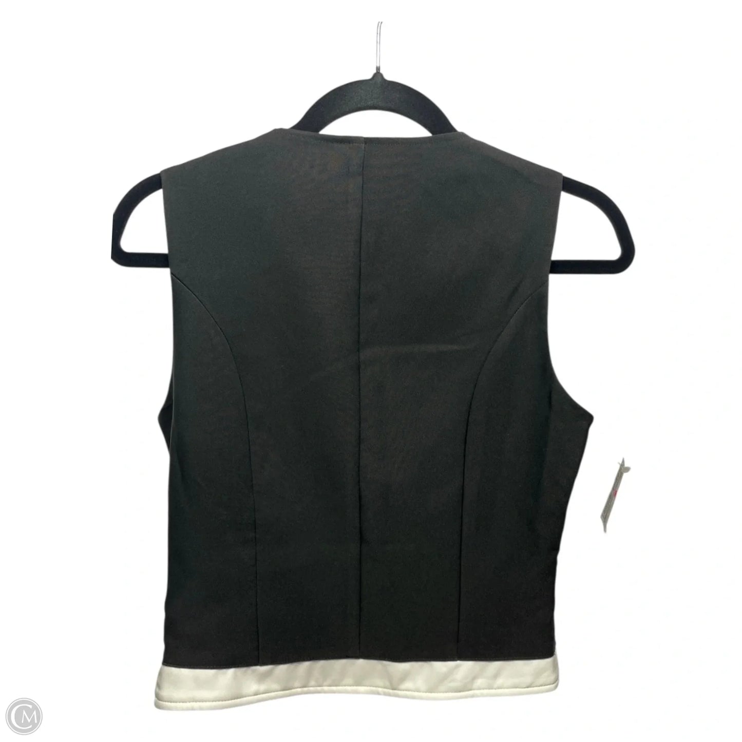 Vest Other By Clothes Mentor In Black & White, Size: S