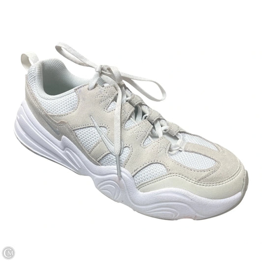 Shoes Sneakers By Nike In Tan & White, Size: 8