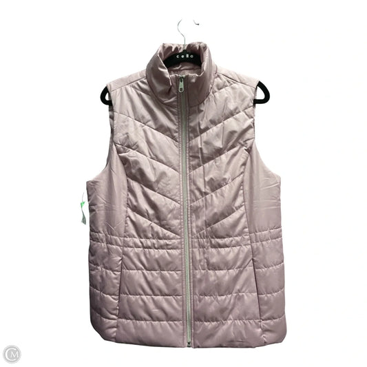 Vest Puffer & Quilted By Christopher And Banks In Pink, Size: M