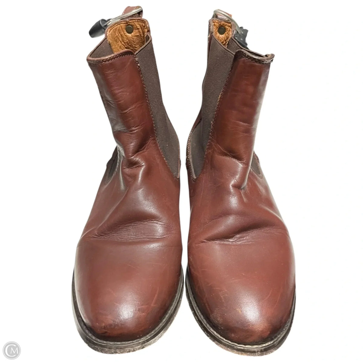 Boots Designer By Frye In Brown, Size: 7