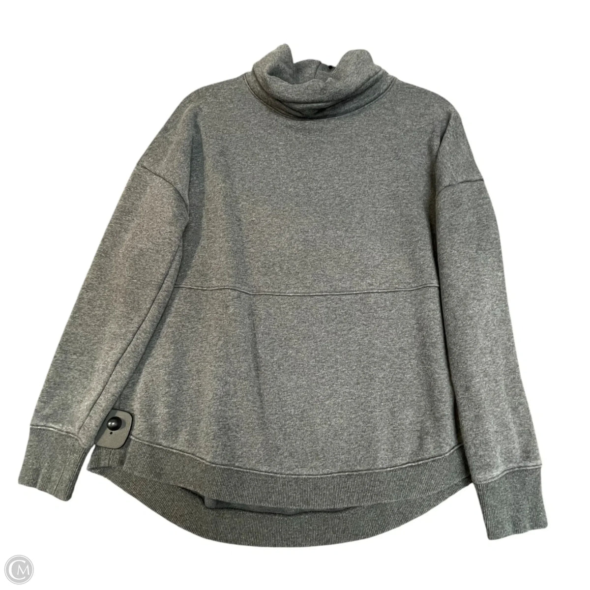 Sweatshirt Collar By Athleta In Grey, Size: Xs