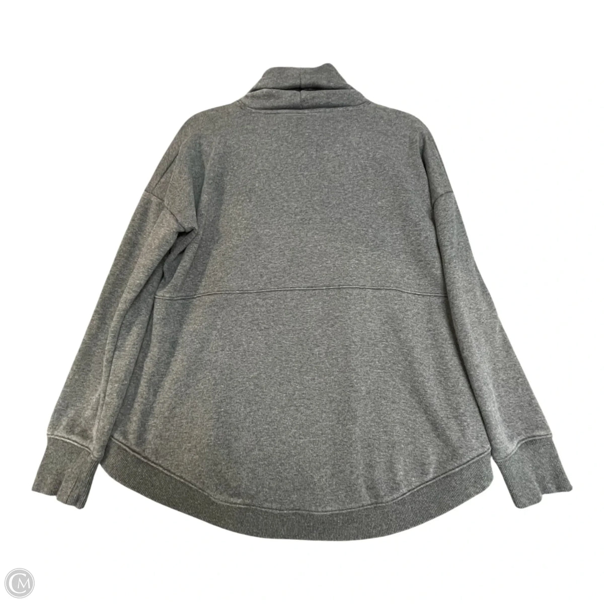 Sweatshirt Collar By Athleta In Grey, Size: Xs