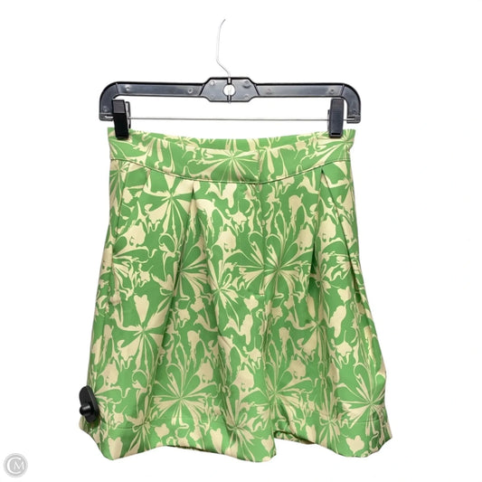Shorts By ALMADA In Green & Yellow, Size: M