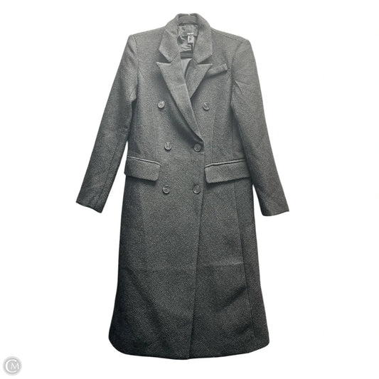 Coat Peacoat By Forever 21 In Black, Size: Xs
