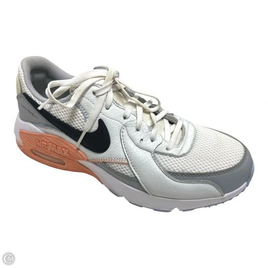 Shoes Sneakers By Nike In Grey & White, Size: 9