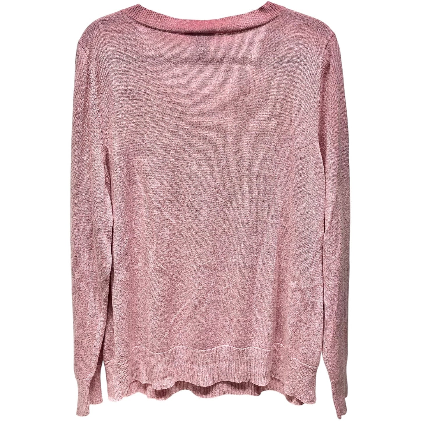 Top Long Sleeve By Lane Bryant In Pink, Size: 2x