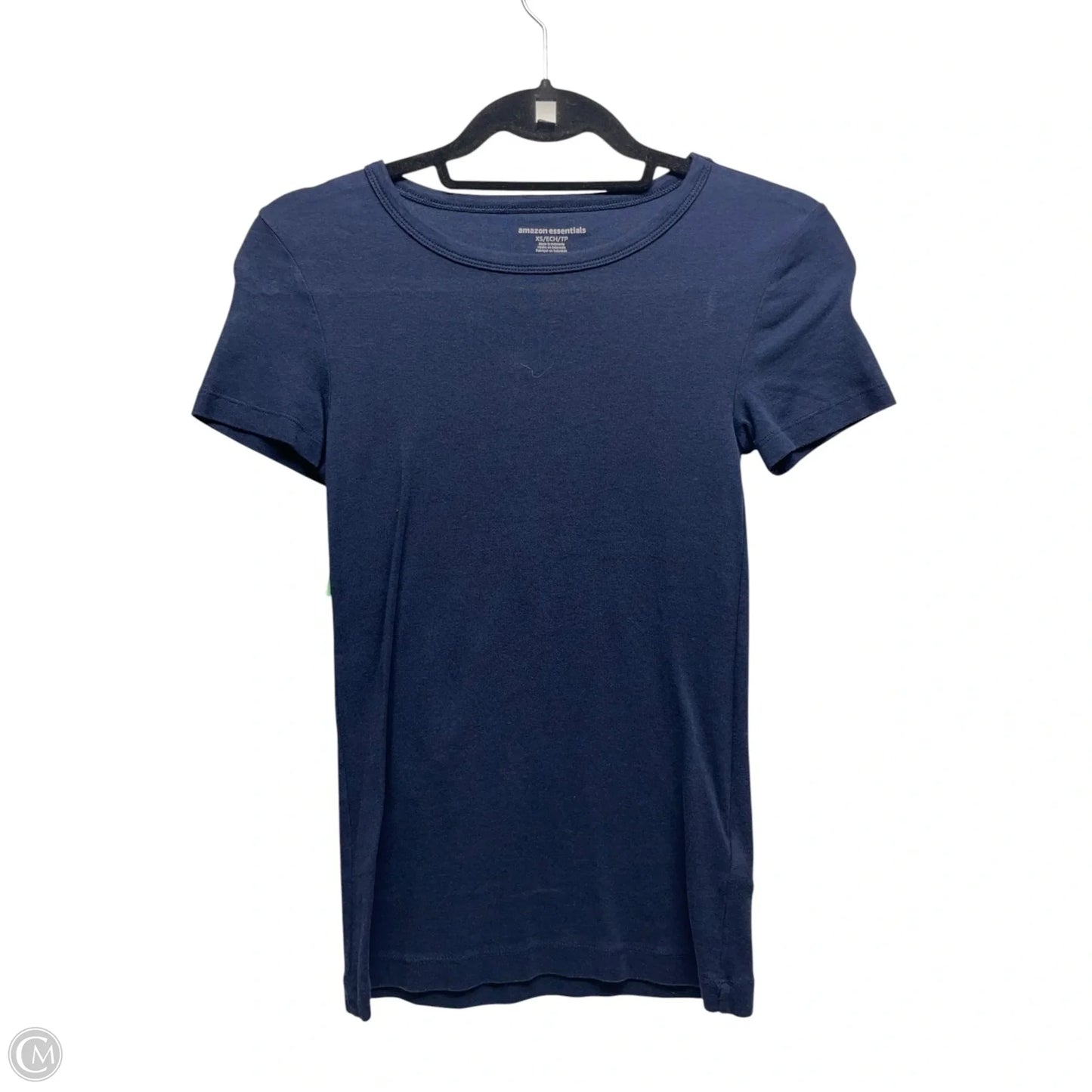 Top Short Sleeve Basic By Amazon Essentials In Navy, Size: Xs