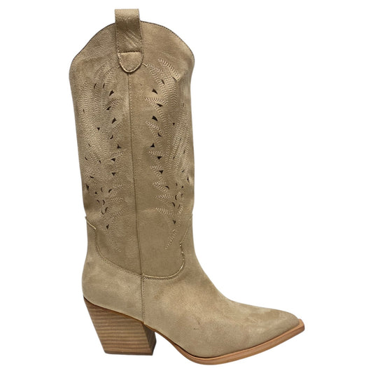 Boots Western By Mi.iM In Tan, Size: 10