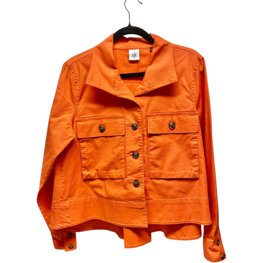 Jacket Other By Cabi In Orange, Size: M