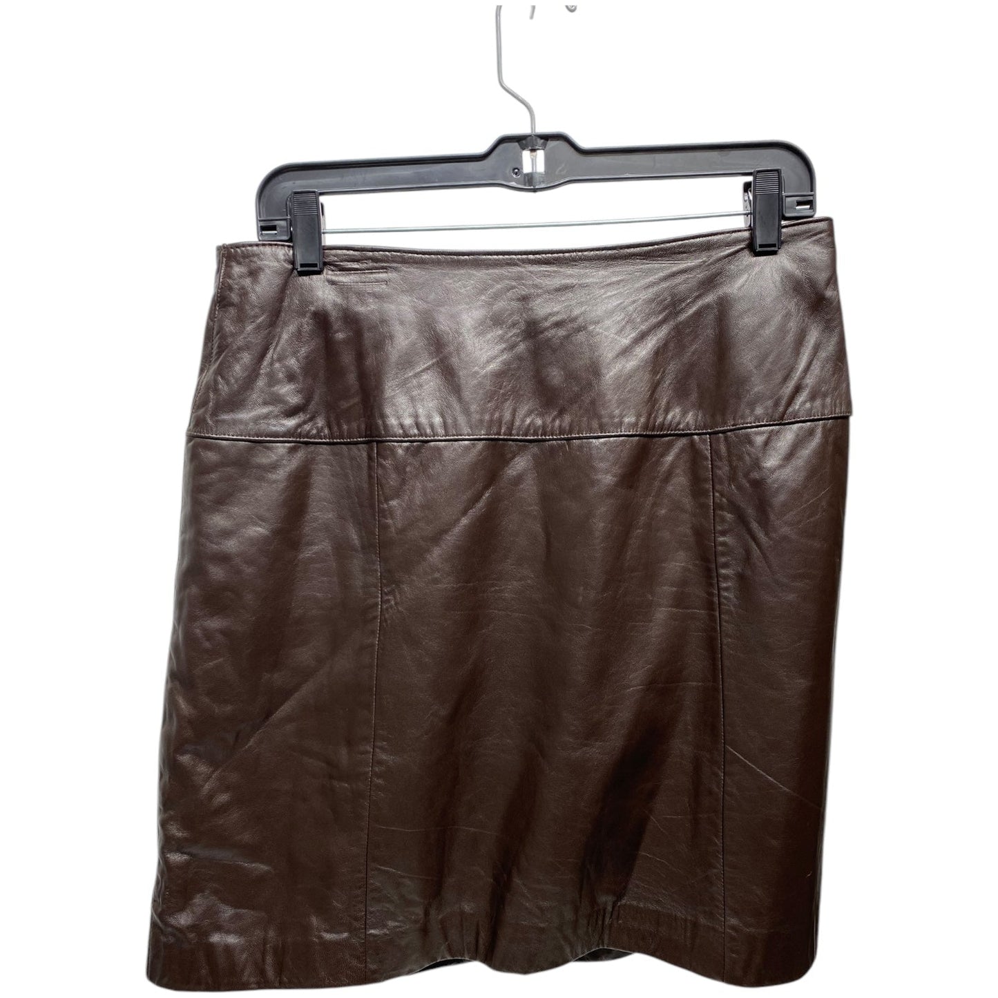 Skirt Mini & Short By Valerie Stevens In Brown, Size: 14