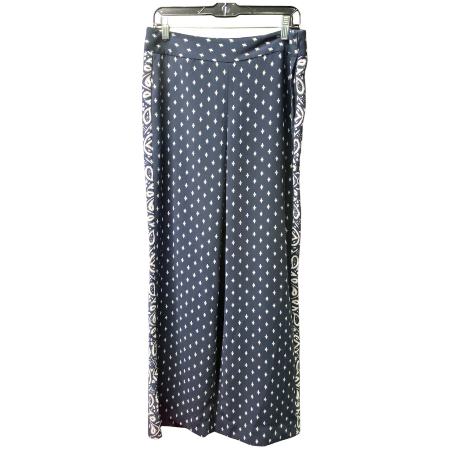 Pants Dress By Cabi In Blue & White, Size: 8