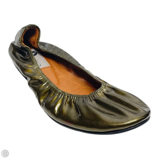 Shoes Luxury Designer By Lanvin In Green, Size: 7