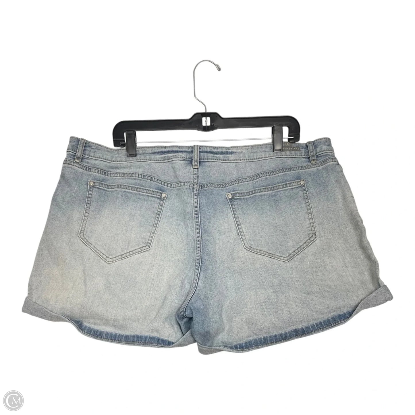 Shorts By Lc Lauren Conrad In Blue Denim, Size: 18