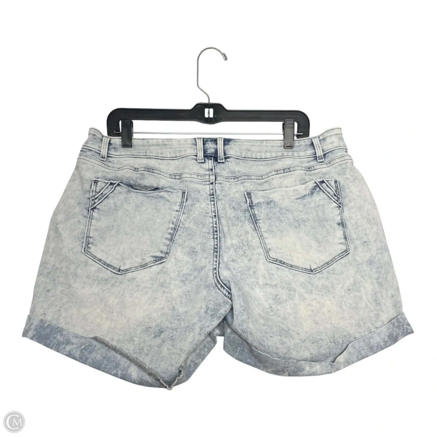 Shorts By Apt 9 In Blue Denim, Size: 16