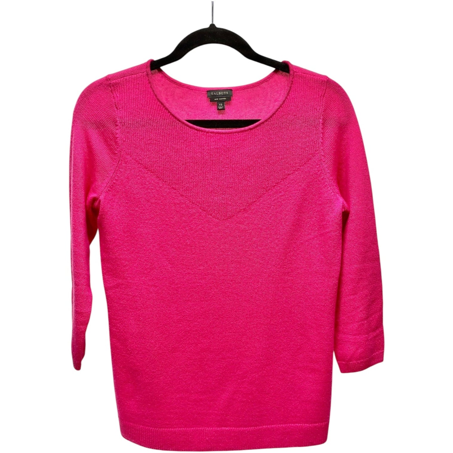 Sweater Cashmere By Talbots In Pink, Size: Xs