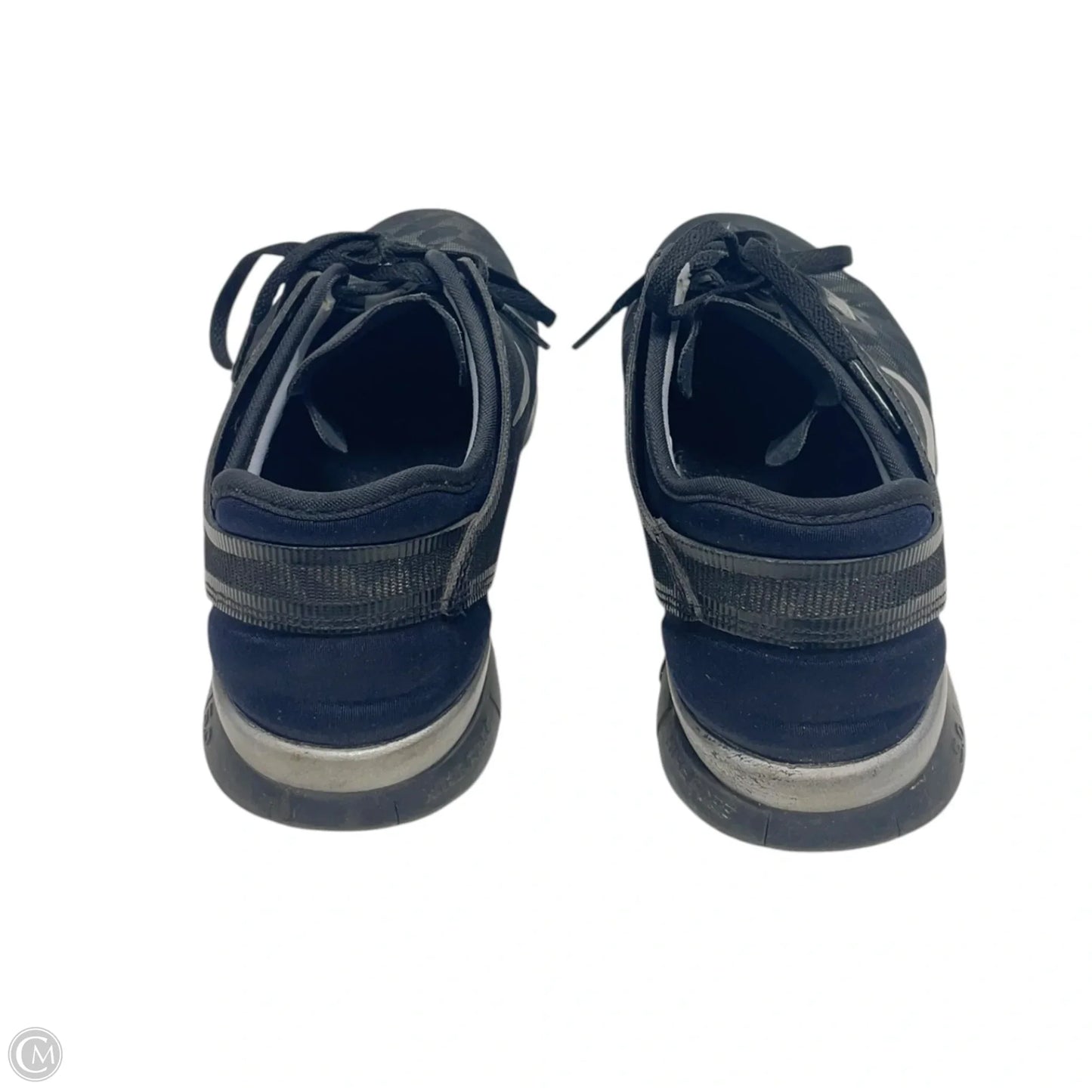 Shoes Athletic By Nike In Black & Silver, Size: 6.5