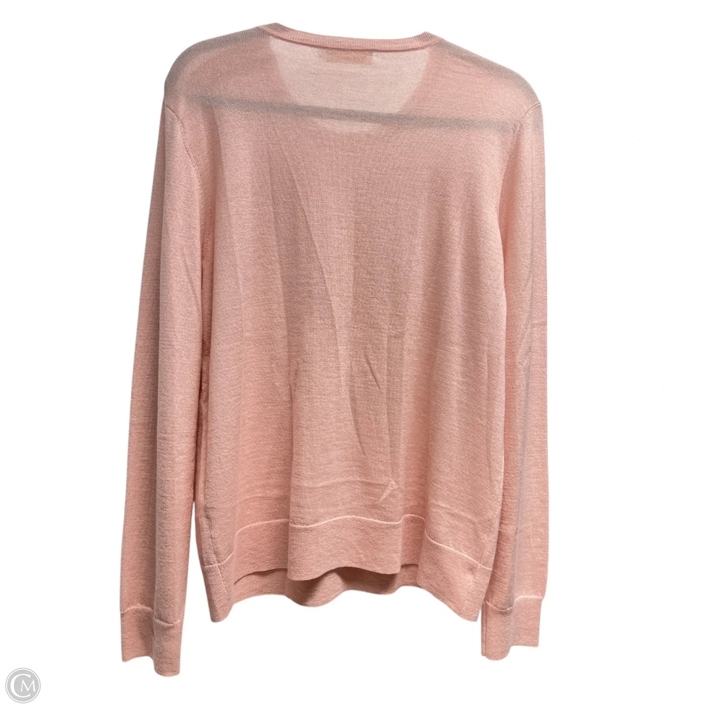 Sweater Designer By Tory Burch In Pink, Size: L