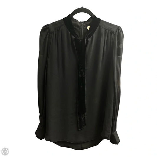 Blouse Designer By Kate Spade In Black, Size: M
