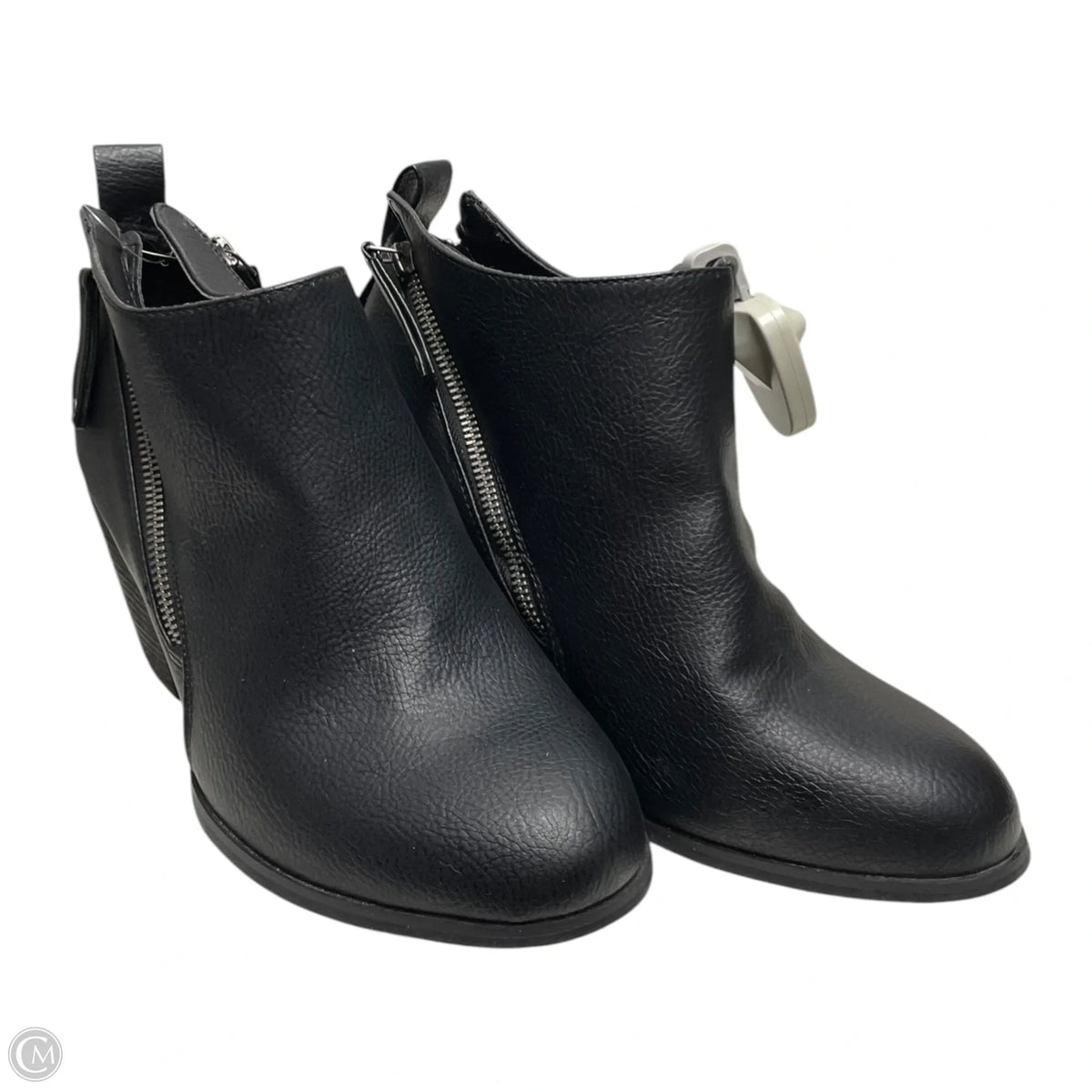 Boots Ankle Heels By Torrid In Black, Size: 10.5