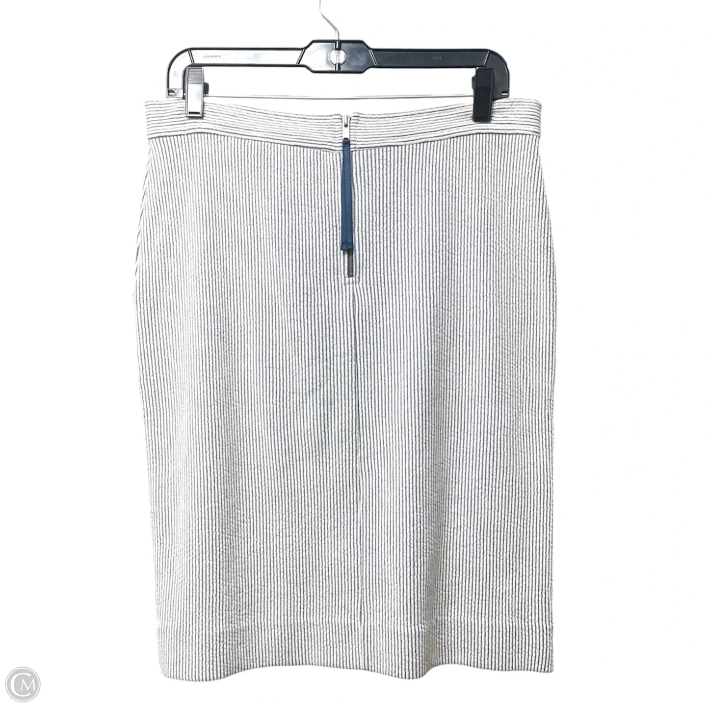 Skirt Designer By Marc By Marc Jacobs In Blue & White, Size: M