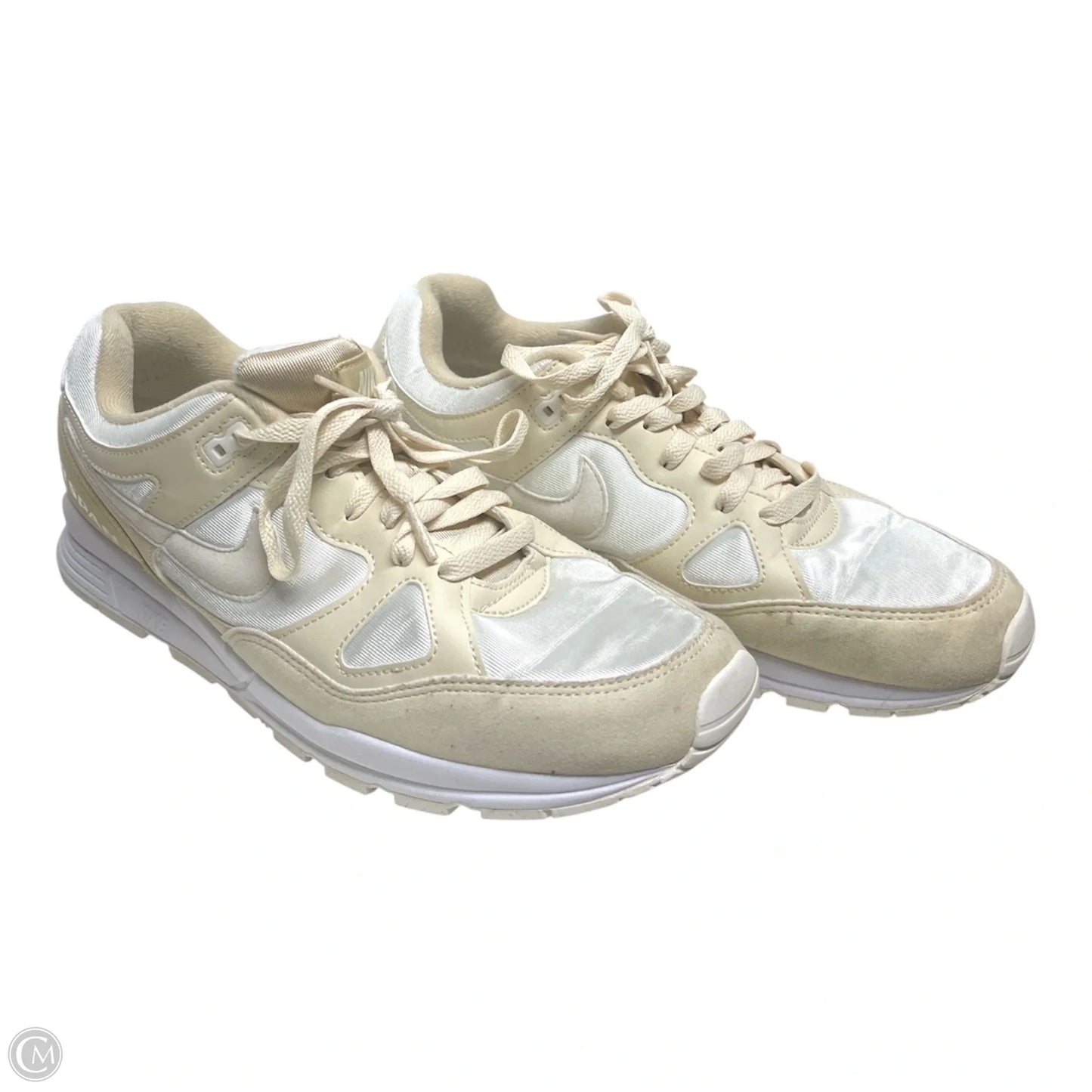 Shoes Sneakers By Nike In Cream & White, Size: 10.5
