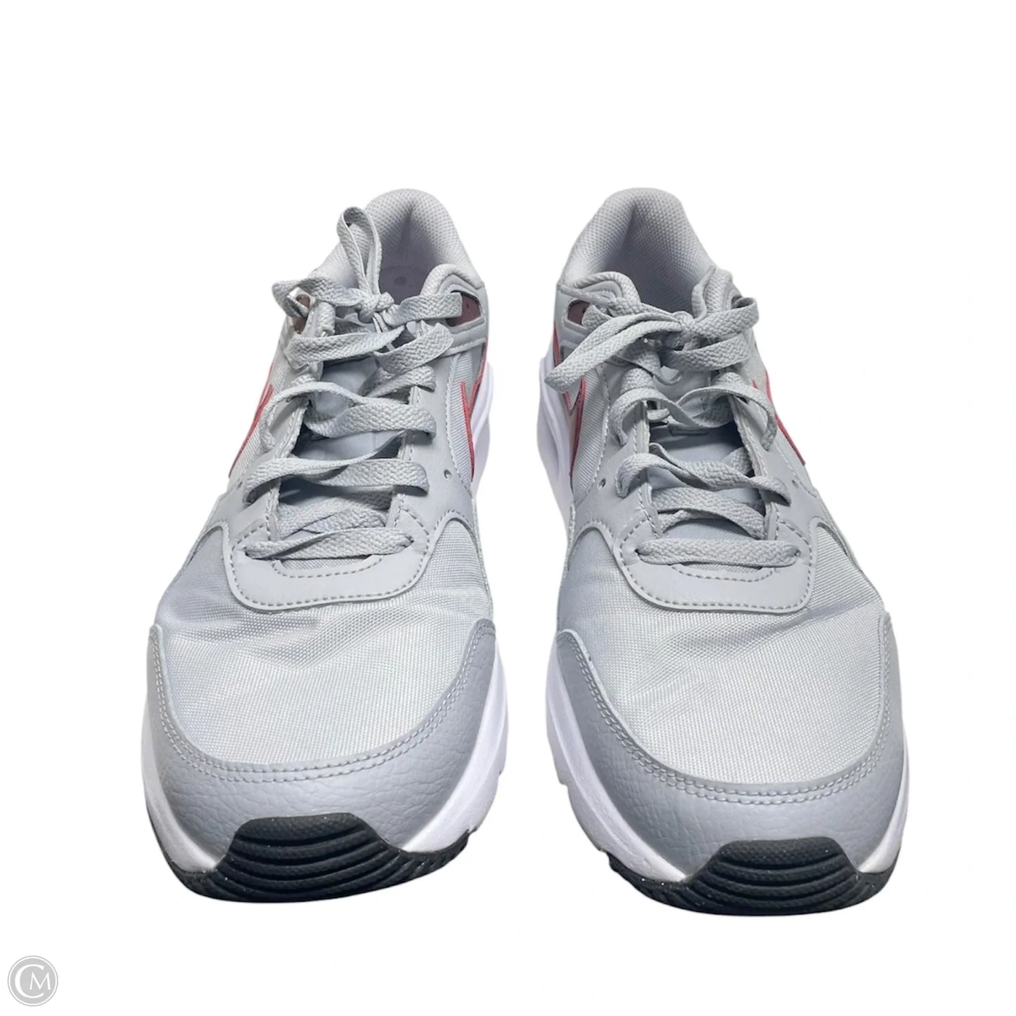 Shoes Sneakers By Nike In Grey & Red, Size: 10