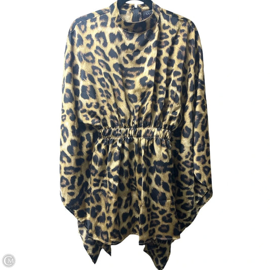 Dress Casual Short By Grace In Animal Print, Size: S