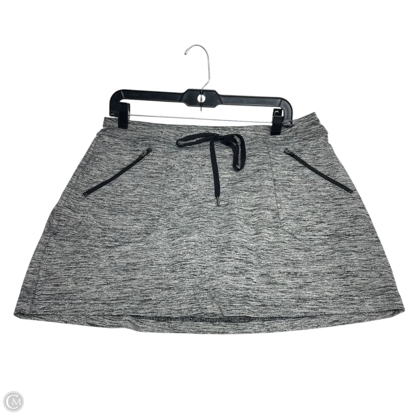 Athletic Skort By Tek Gear In Grey, Size: L