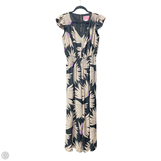 Jumpsuit Designer By Kate Spade In Floral Print, Size: 2