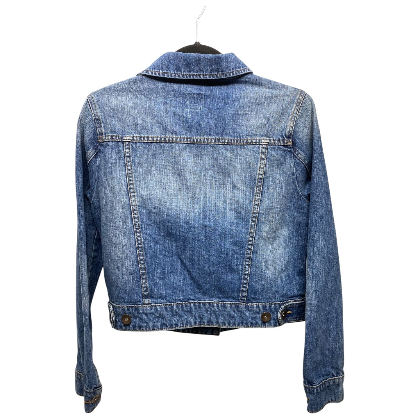 Jacket Denim By Jcp In Blue Denim, Size: M