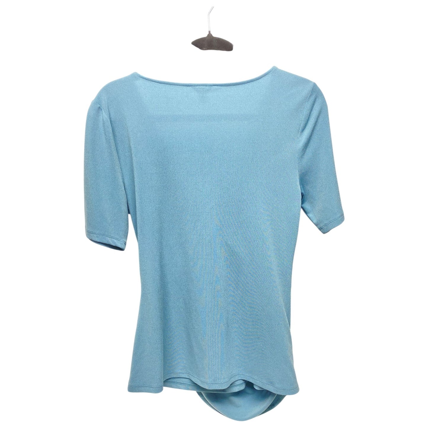 Top Short Sleeve By Ann Taylor In Blue, Size: M