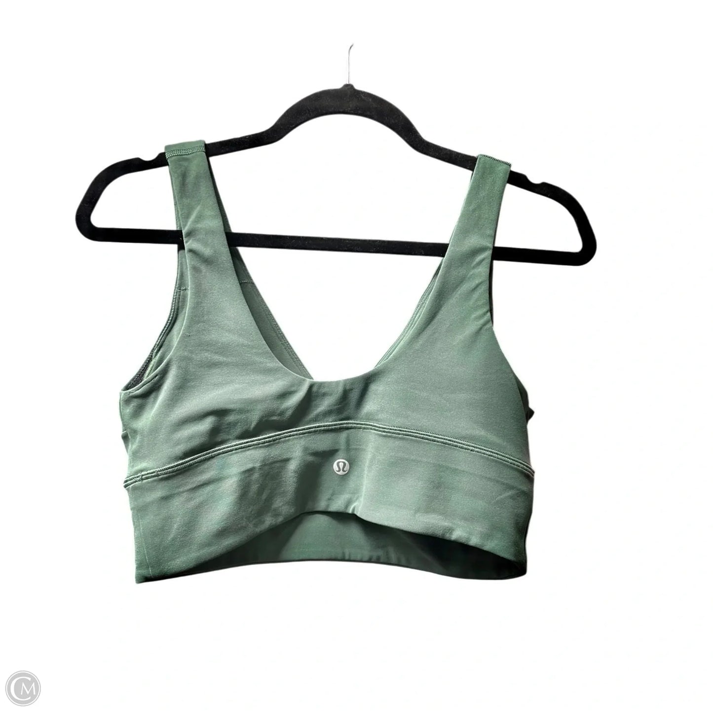 Athletic Bra By Lululemon In Green, Size: 10