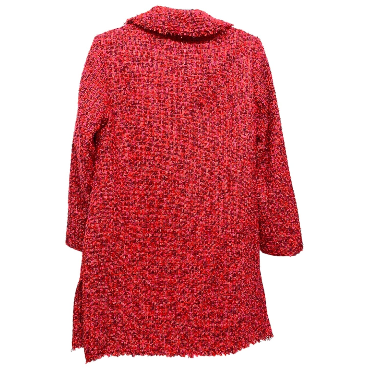 Coat Other By Chicos In Pink & Red, Size: M