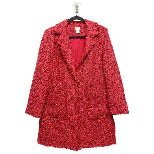 Coat Other By Chicos In Pink & Red, Size: M