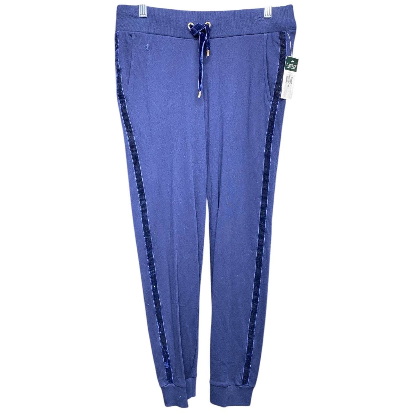 Lounge Set Pants By Lauren By Ralph Lauren In Navy, Size: M