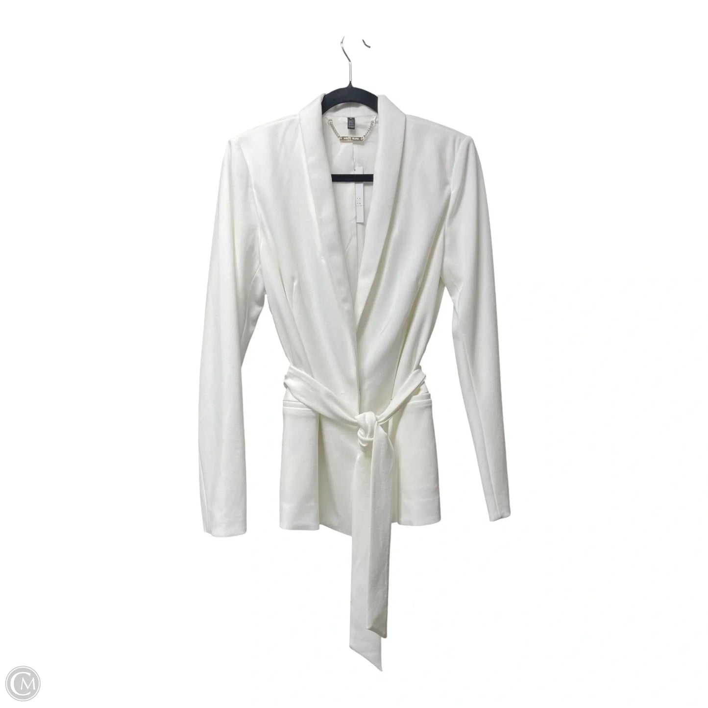 Blazer By White House Black Market In Cream, Size: 10