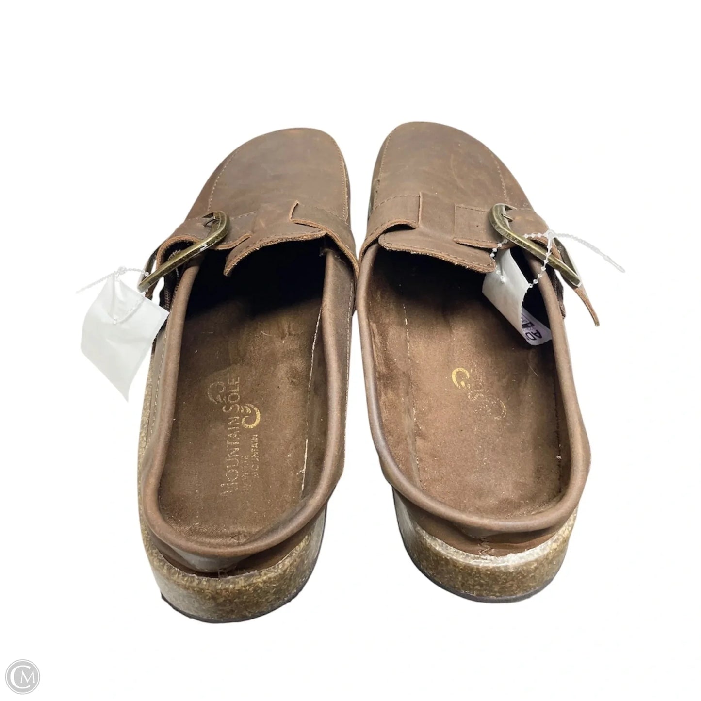Shoes Flats By Clothes Mentor In Brown, Size: 9