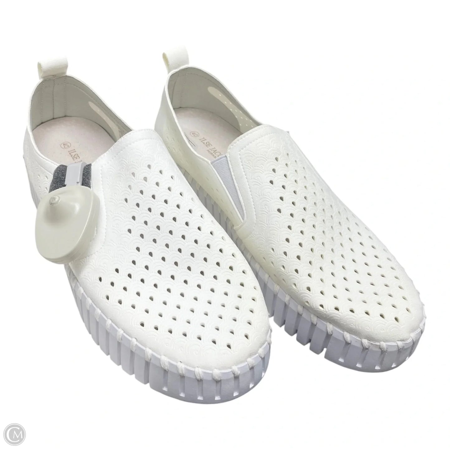 Shoes Flats By ILSE JACOBSEN  In Cream, Size: 9.5