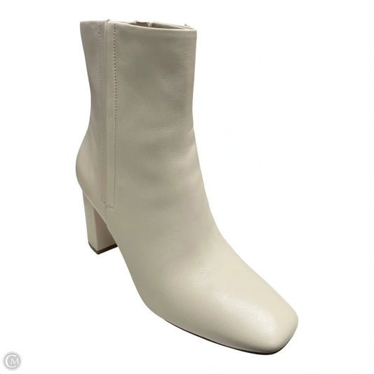 Boots Ankle Heels By Cole-haan In Ivory, Size: 9