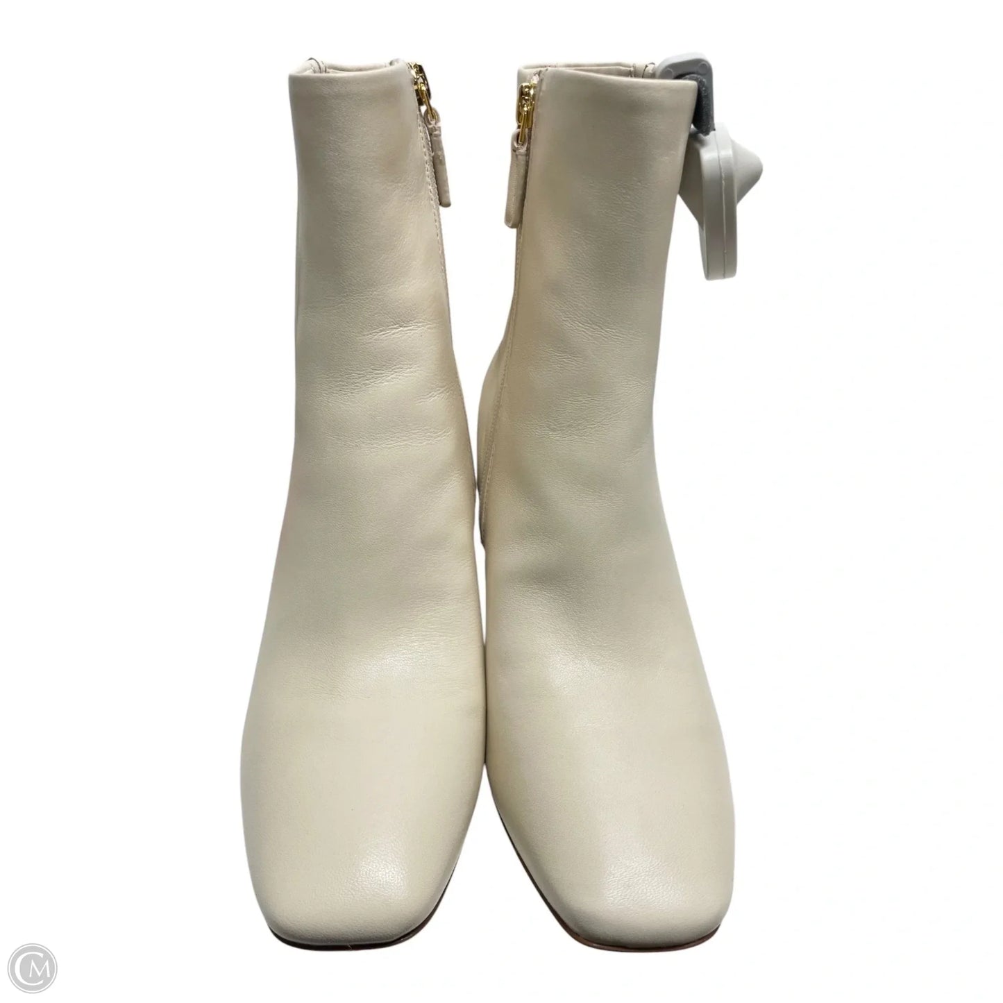 Boots Ankle Heels By Cole-haan In Ivory, Size: 9