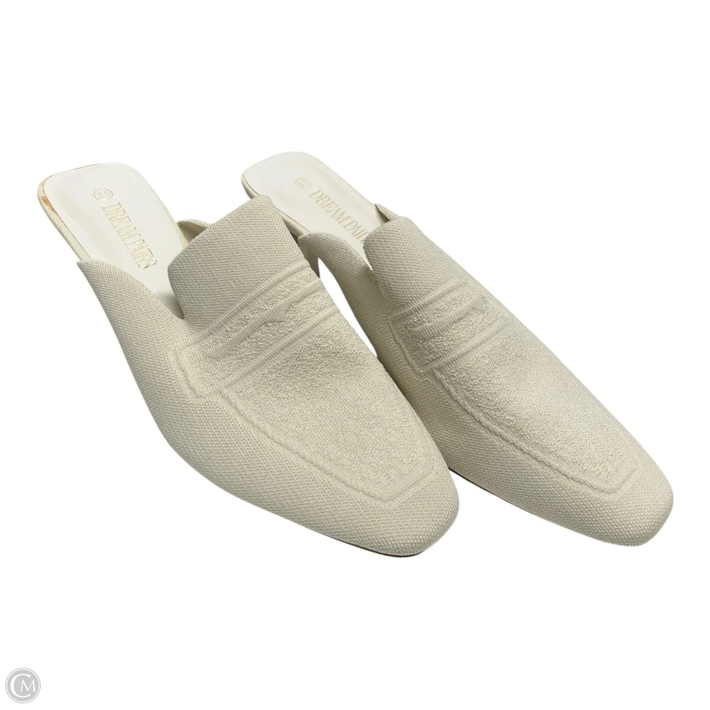 Shoes Heels Kitten By Dream Pairs In Cream, Size: 8.5