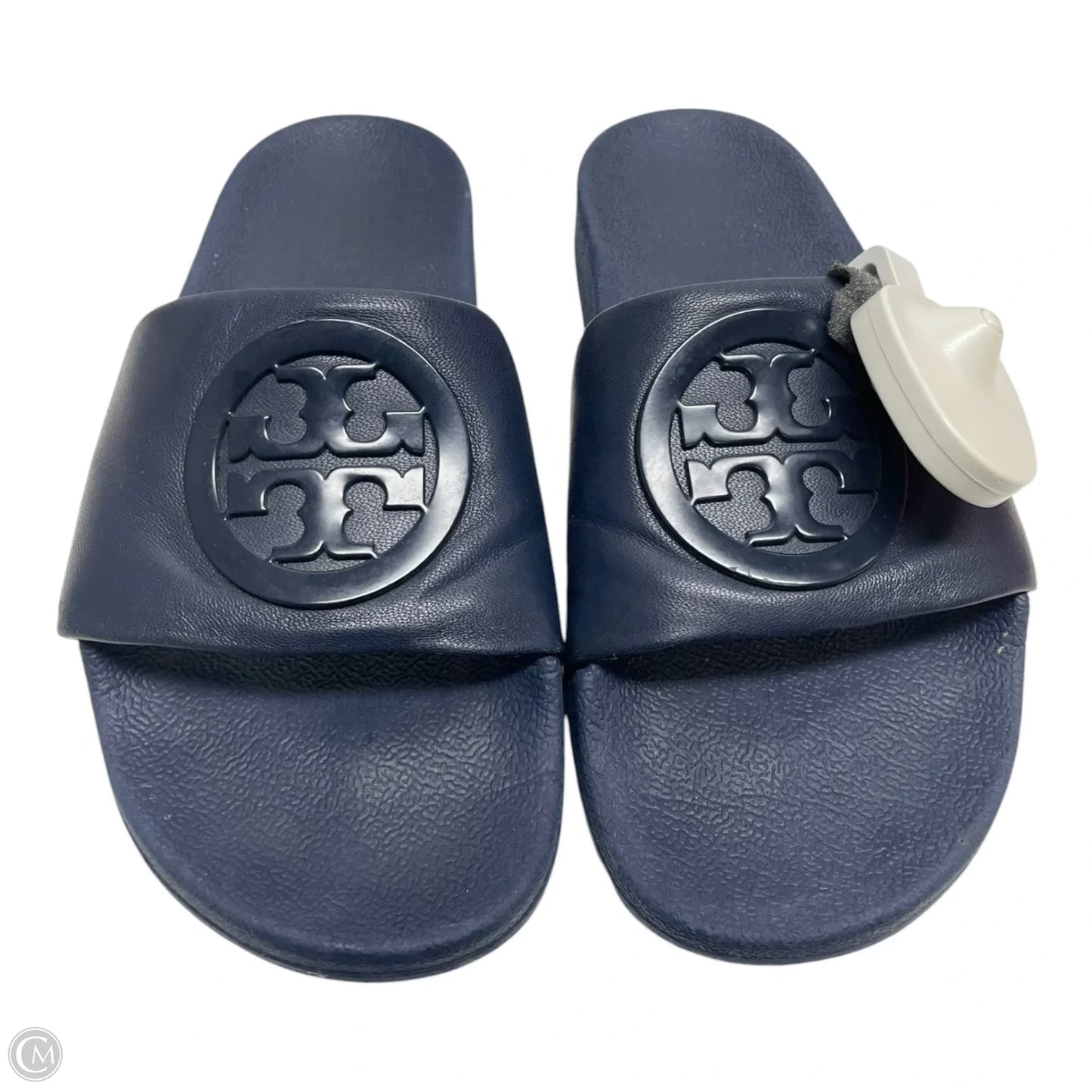 Sandals Designer By Tory Burch In Navy, Size: 7