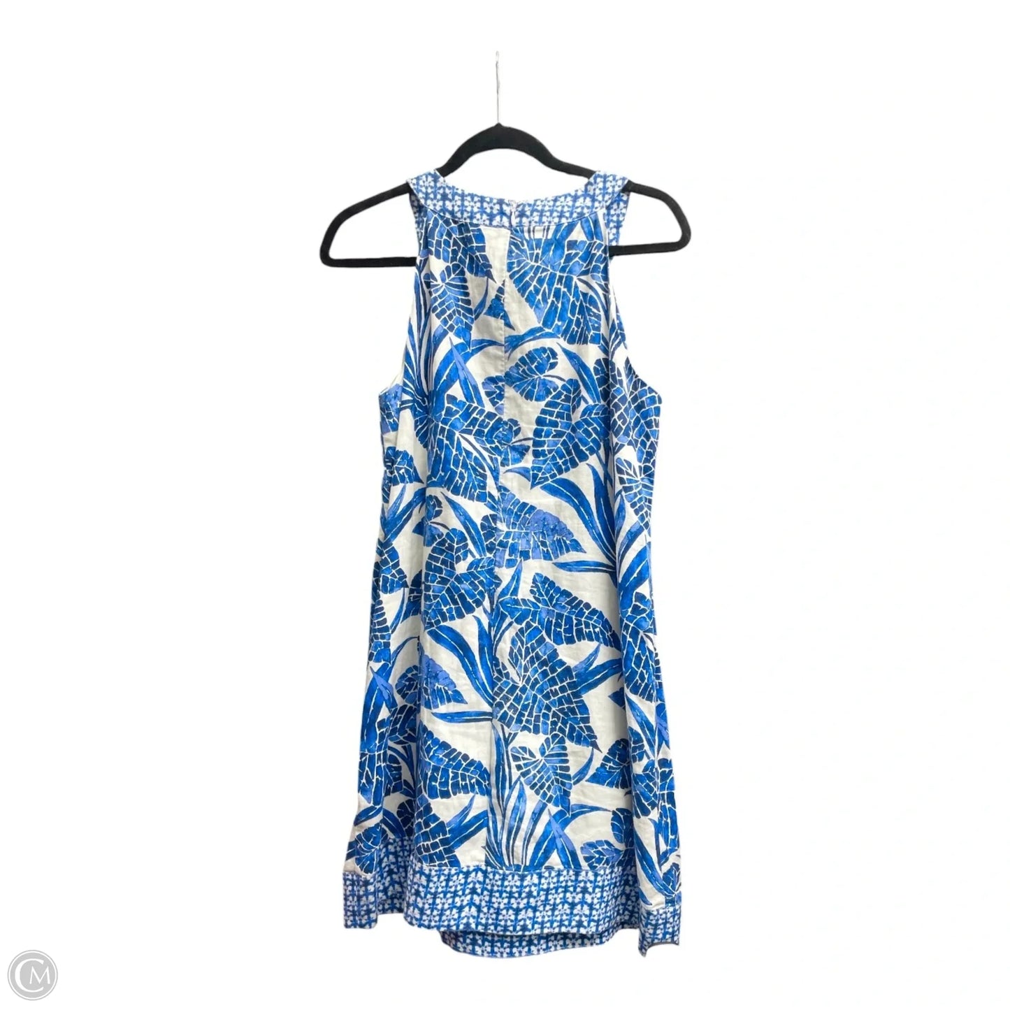 Dress Casual Short By Tommy Bahama In Blue & White, Size: L