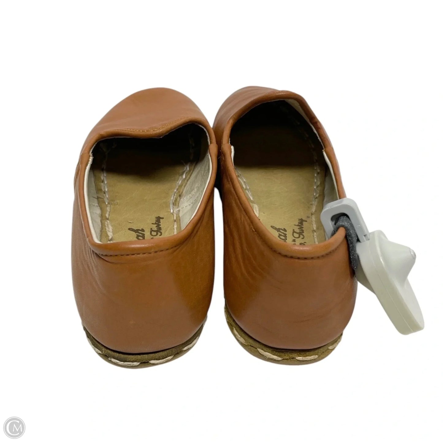 Shoes Flats By SABAH In Brown, Size: 8.5