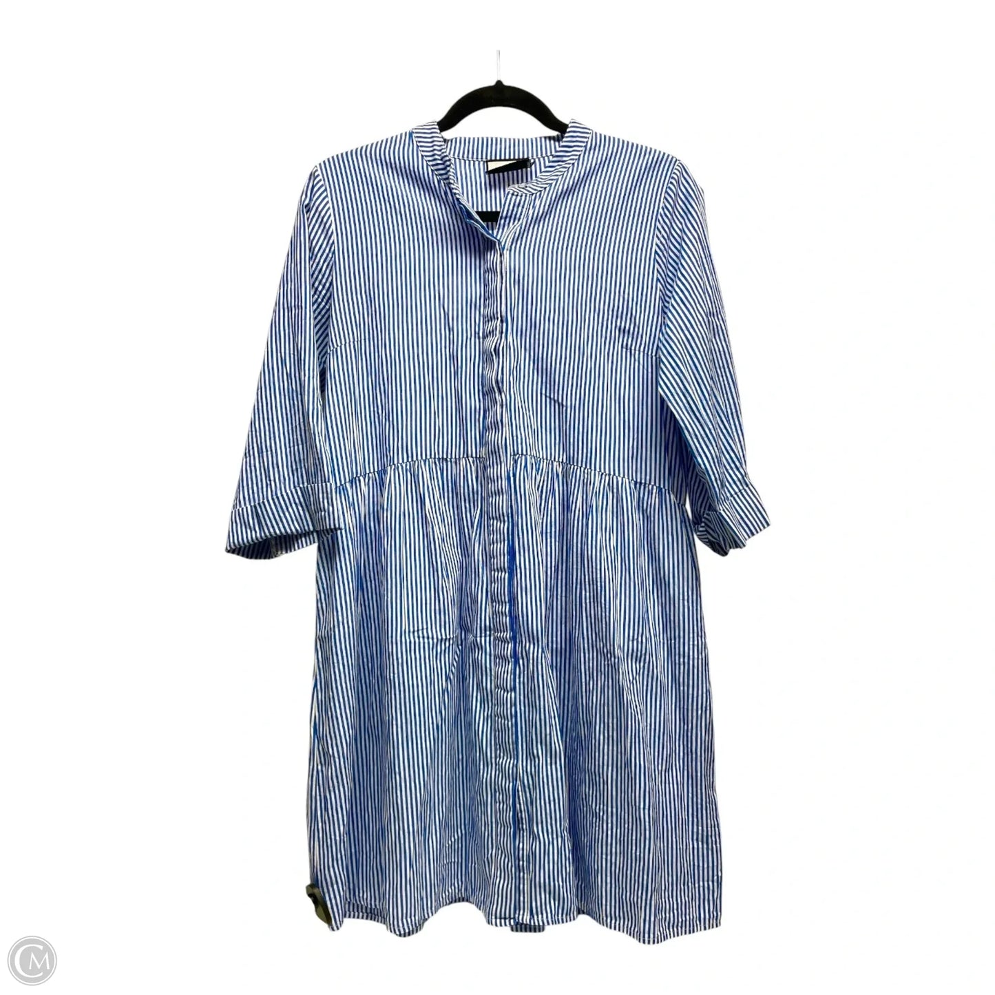 Dress Casual Short By Tuckernuck In Striped Pattern, Size: M